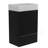 20" Striped Matt Black Bathroom Vanity WITHOUT Sink, Freestanding Bathroom Cabinet For Modern Bathroom-1027062782