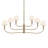  6-Light Classic Shaded Arm Chandelier-111187511-111187512