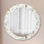 Huldar Glass Flat Wall Mirror