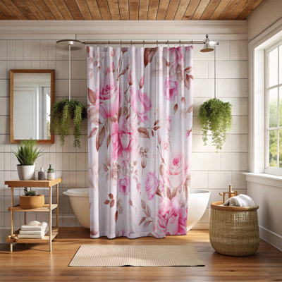 Rose Chic - Premium Shower Curtain