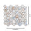 Recycled 13.88'' x 12.63'' Glass Mosaic Wall Tile-90908489