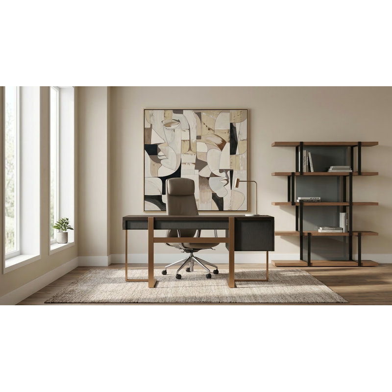 Dinardo Rectangle Wenge Desk