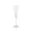 Cesena Optic Champagne Flutes, Set of 4
