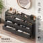 Commode double 7 tiroirs 60,24 po Bridgemont-544029822