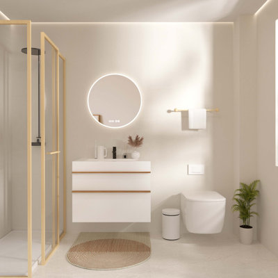 Meuble-lavabo mural VELA