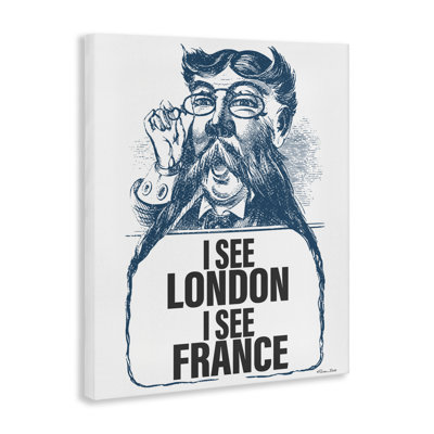 I See London & France Canvas, design par Susan Ball