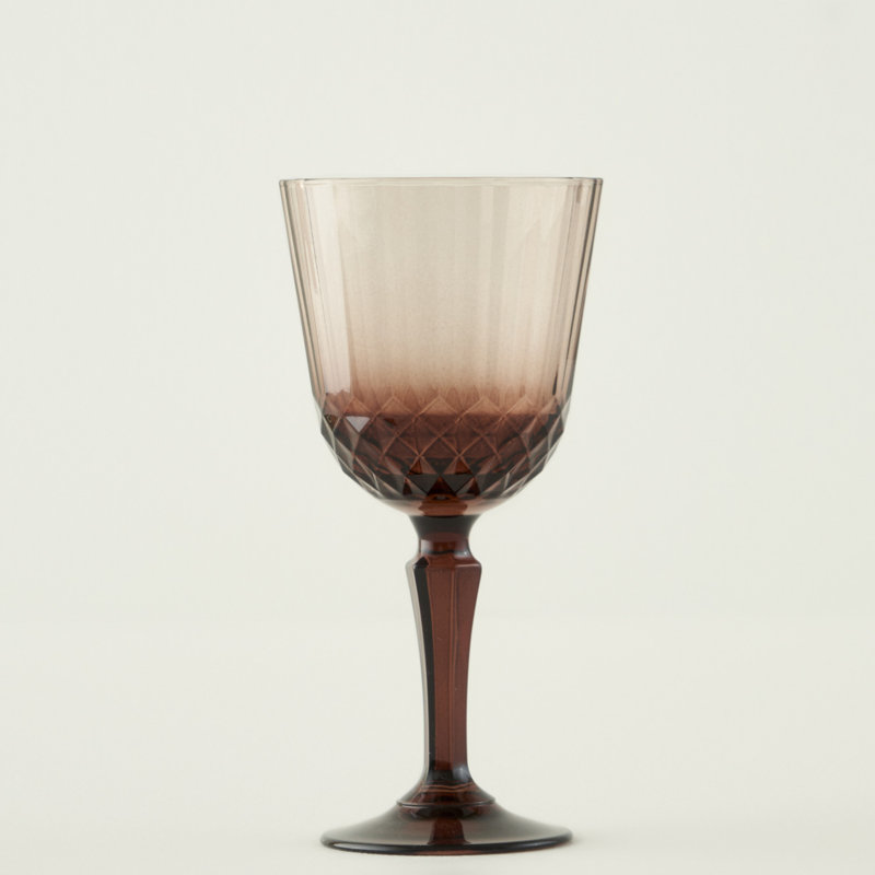 Verre à vin Colore, Brun