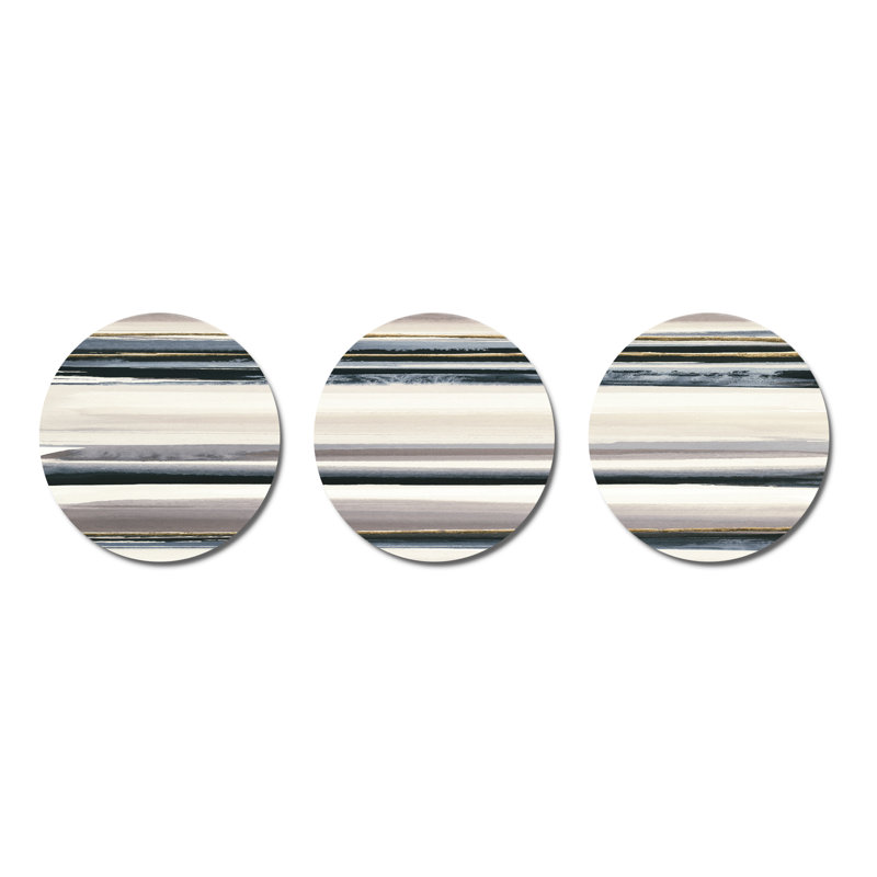 Modern Abstract Wall Decor on Metal