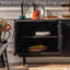 American Vintage Luxury Black Sideboard