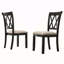 Ensemble de 2 chaises rembourrées en tissu-1814418113