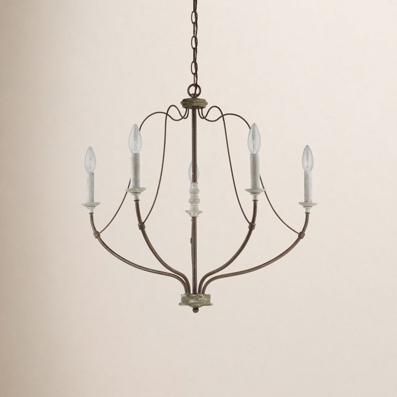 Shoshanna Iron 5-Light Chandelier