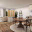 Panier à 3 niveaux en métal / grillage-814375468