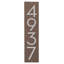 Floating Modern 3" Number Vertical Address Plaque (4 Digits)-435911416-435911256-435907216