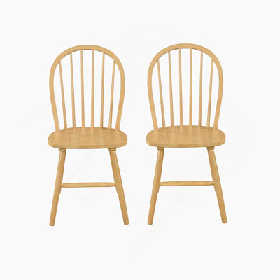 36 INCH H SPINDLE BACK W.CHAIR (SET OF 2)