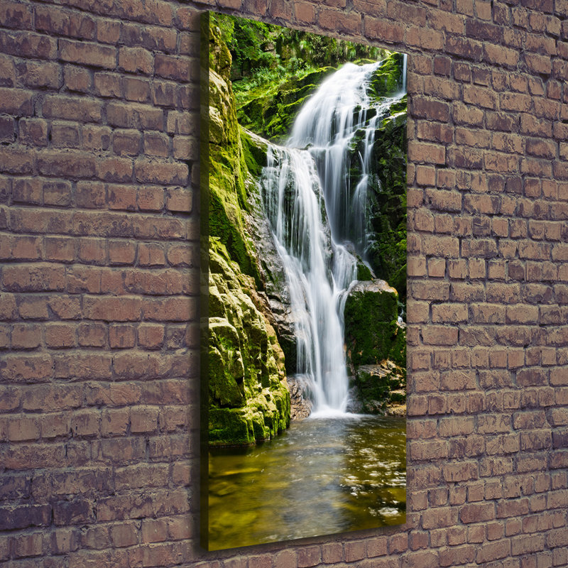 Waterfall - Wrapped Canvas Print