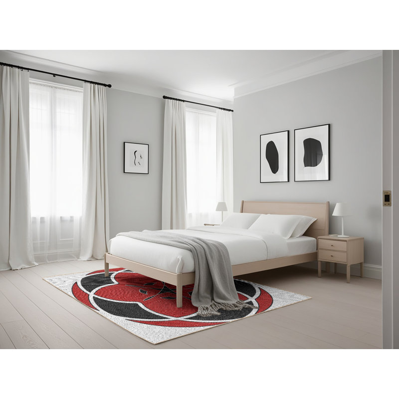 Tapis rouge Brunhilde, Rectangle 5 pi x 7 pi