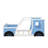 Twin Classic Car-Shaped Platform Bed With Wheels-562863529