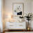  Isla Table Lamp with White Linen Shade-1805961488