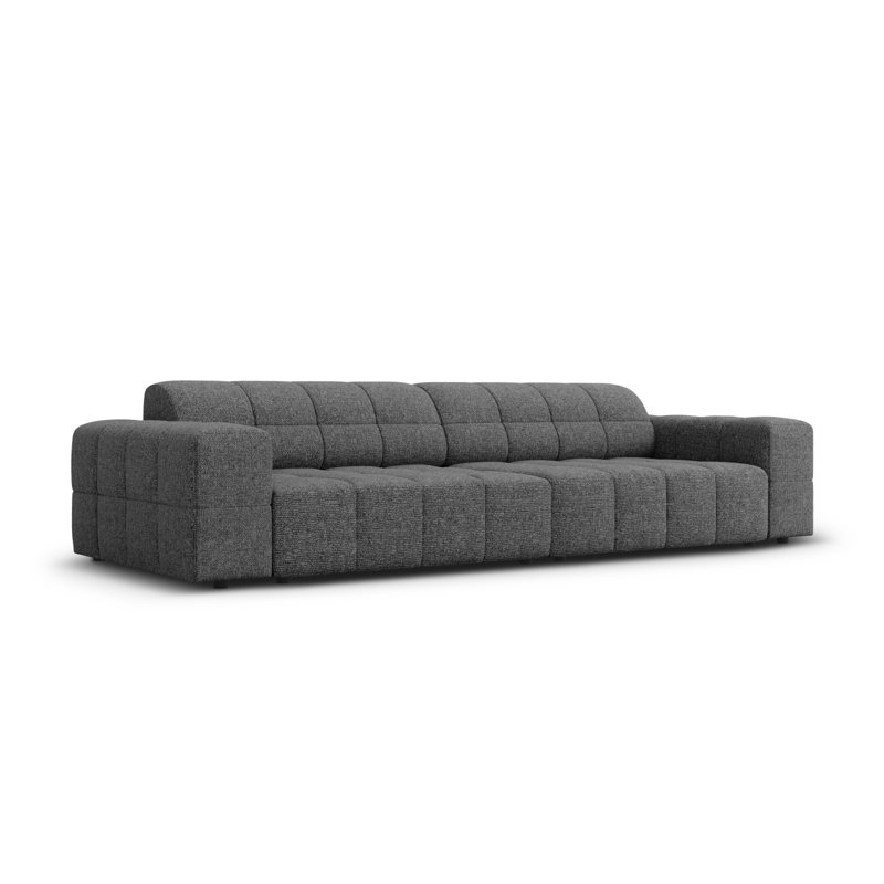 Chicago 4 Seater Sofa, Grey, 4