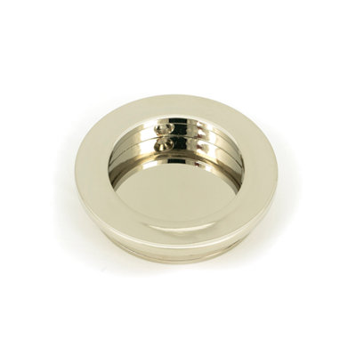 Polished Nickel 60Mm Plain Round Pull
