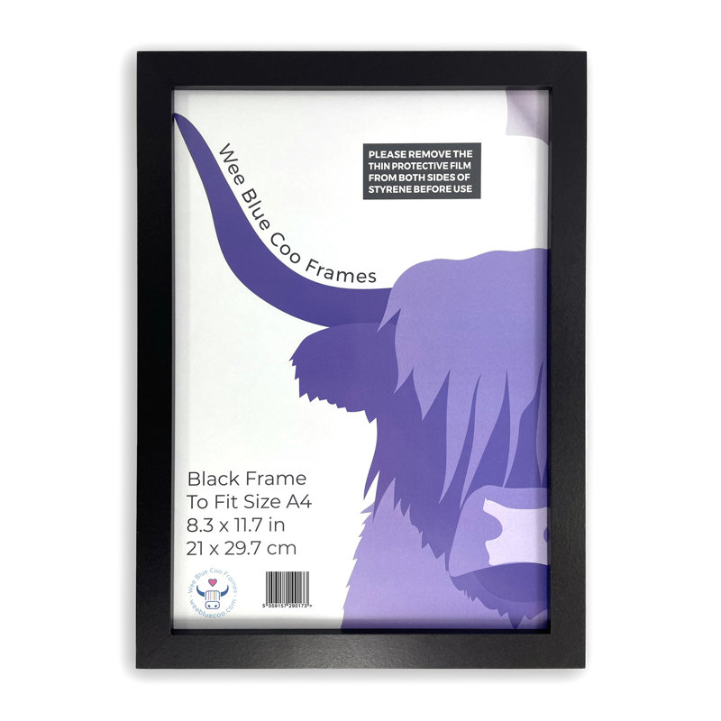Picture Frame, 32.3cm H x 23.4cm W, Black