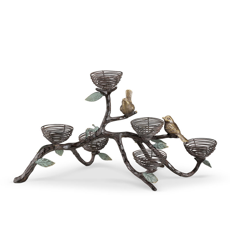 Birds and Nests Candelabra
