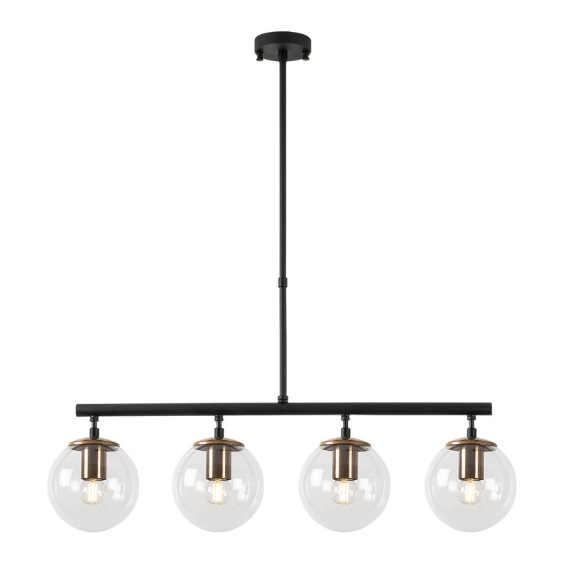 Luper 4 - Light Kitchen Island Pendant, Black