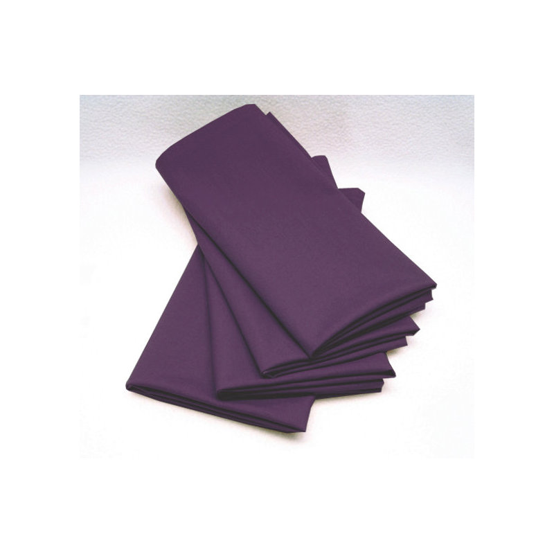 Milliken Signature 20" Napkins, Purple