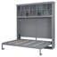 Lit escamotable mural Murphy avec tablettes supérieures et USB-1592105989