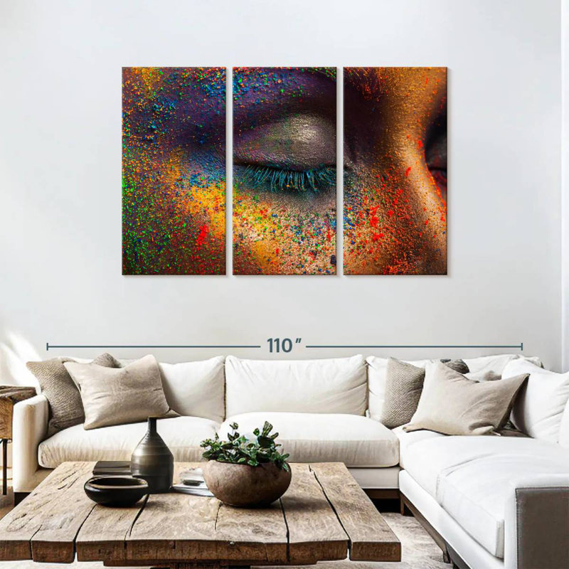 Shuttleworth Creative Speckled Makeup, 48" H x 74" W