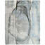 Handmade Silk and Wool Abstract Area Rug-79423536