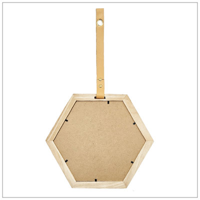Miroir hexagonal Harlan, 2 pièces