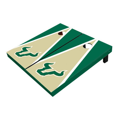 NCAA Alternant Triangle Cornhole Board