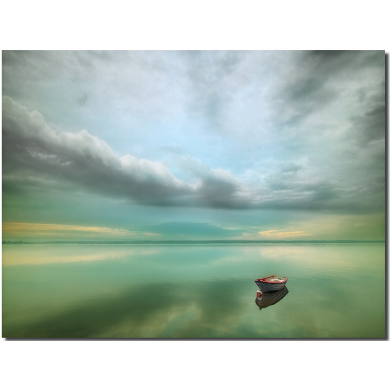 Calme - impression d'art graphique, H 12 po x l 16 po x P 1 po