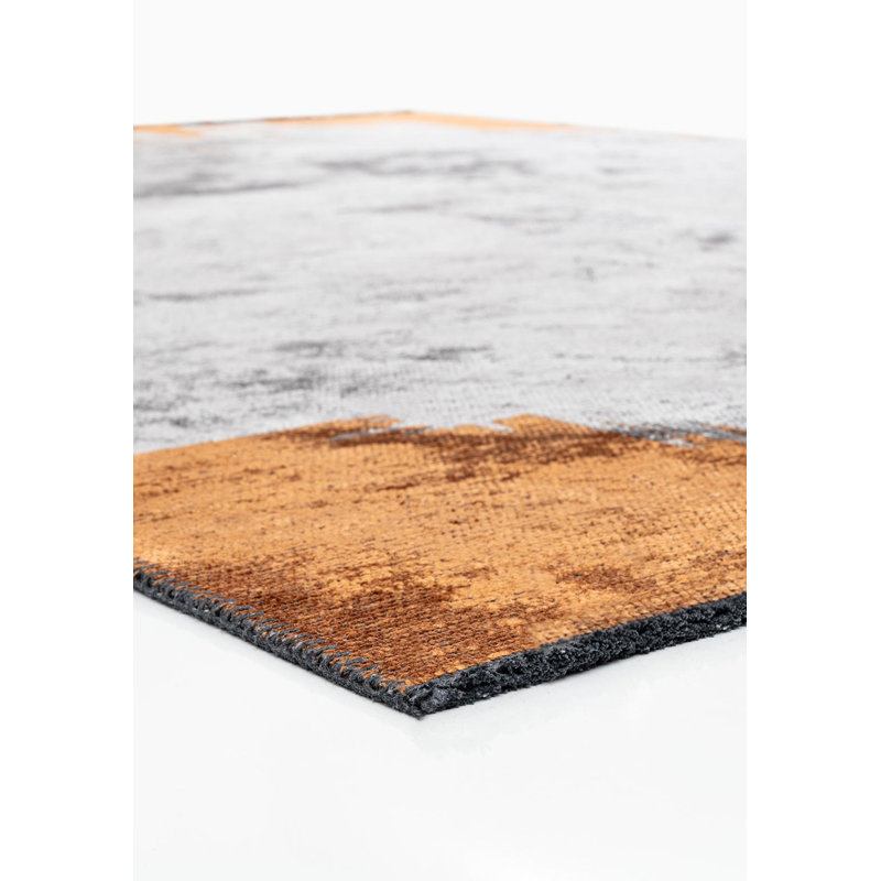 Éclaboussure de peinture abstraite moderne, Rectangle 6 pi 7 po x 8 pi 3 po