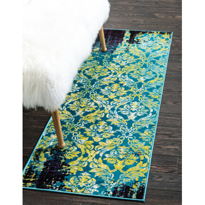 Yareli Damask Indoor Rug