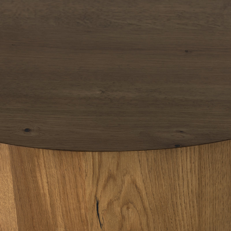 Eaton Coffee Table, Amber Oak Resin