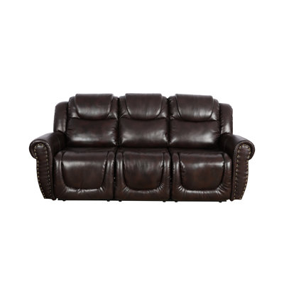 Abuzahr 3 - Piece Faux Leather Living Room Set