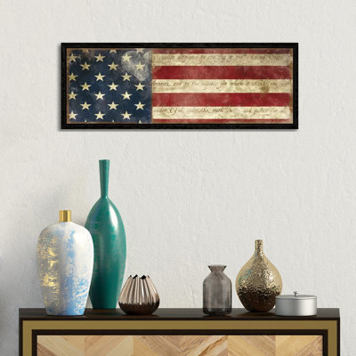 I Pledge by Carol Robinson - Panoramic Print on Canvas