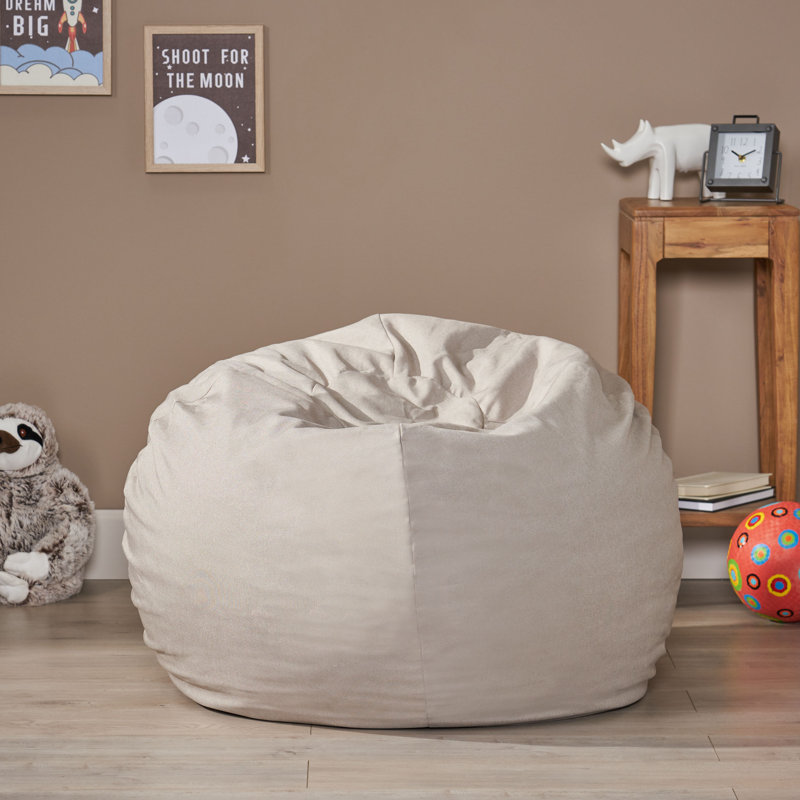 Standard Classic Polyester Bean Bag, Beige