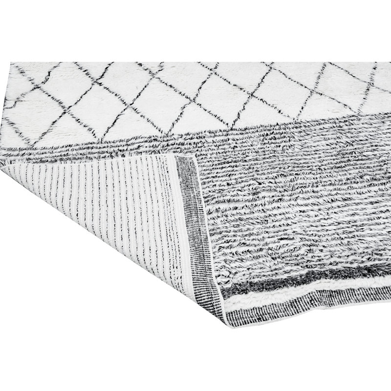 Wool Moroccan Area Rug, Rectangle 8' x 10'