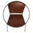  Black Side Chair with Woven Back