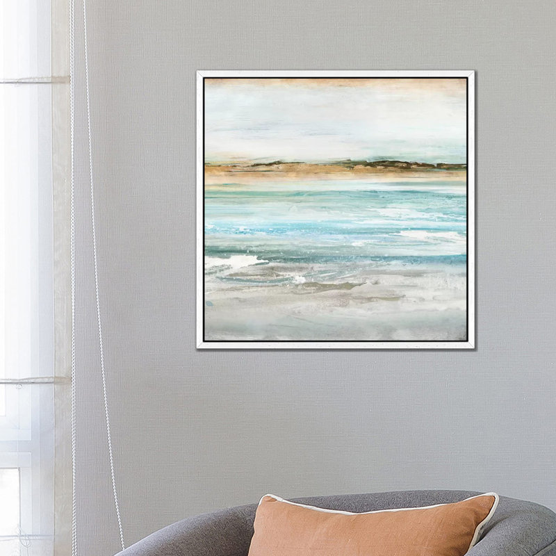 Retrospective II by Isabelle Z - Print on Canvas, 66.04 cm H x 66.04 cm W, White Framed