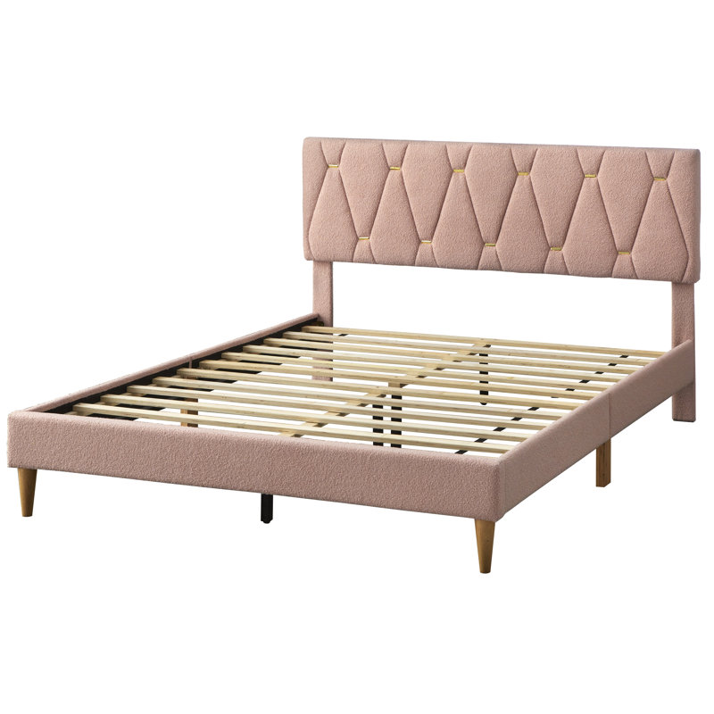 Eleonoro Queen Bed, Pink