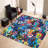 Non Woven Soft Type Printed Rug with Striking Geometric Design Ideal for Bringing a Touch of Unique Style to Your Interior Decor-125475832