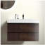 Meuble-lavabo de salle de bain avec lavabo, grand meuble-lavabo flottant mural, salle de bain moderne, base de lavabo intégrée sans drainage et robinet, pré-assemblé-1743364527