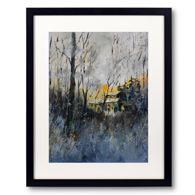 A Hunter's Shelter Print by Pol Ledent