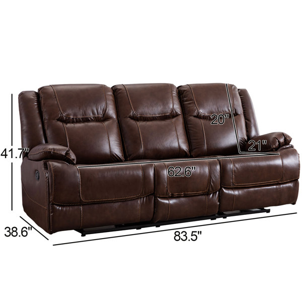 Buy Recliner Sofa- Luxe Motorised Recliner Sofa- The Sleep Company