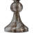 Elegant Sculptural Glass Candle Holder with Glam Design and Decorative Taper Silhouette-1542261506-1542261508