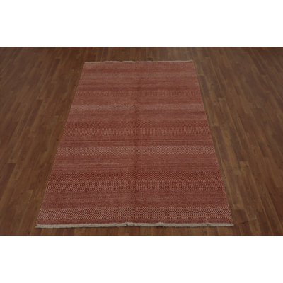 Tapis contemporain Earthy Tones 5 x 8 pour intérieurs modernes